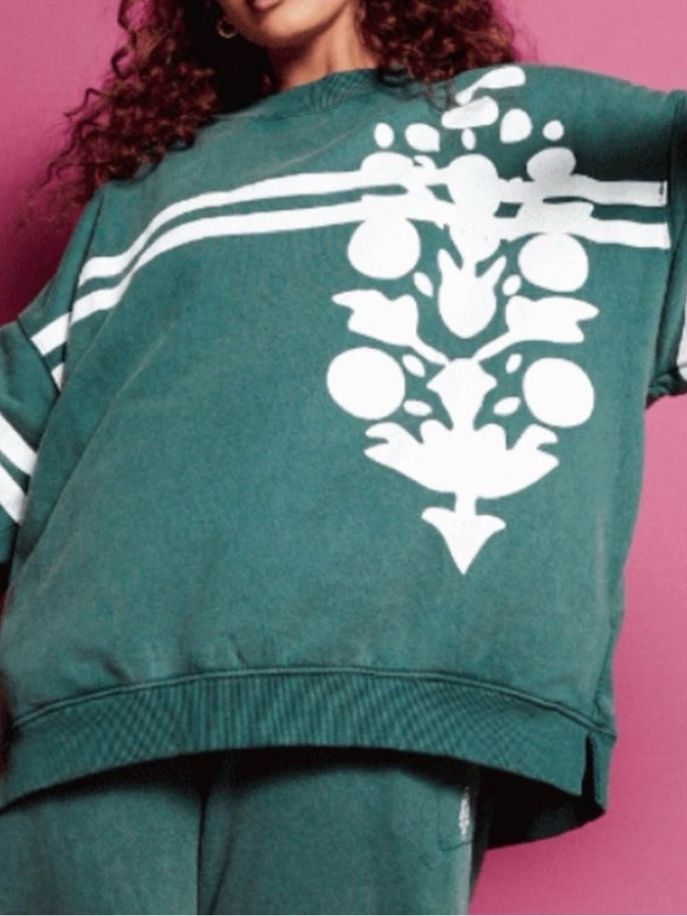 FP Movement by Free People
Buti Green and White
Sweatshirt